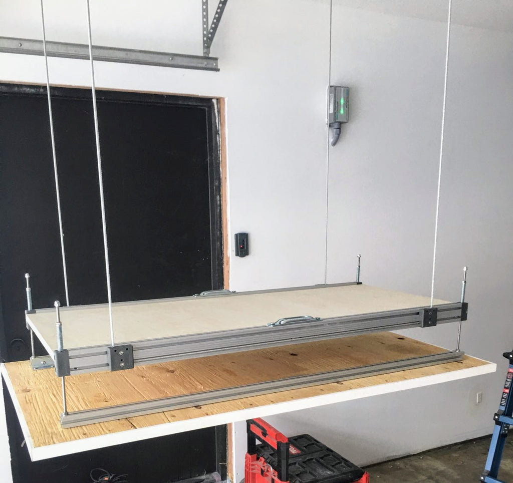 Garage Attic Storage Lift System Attic Elevator AuxxLift Auxx