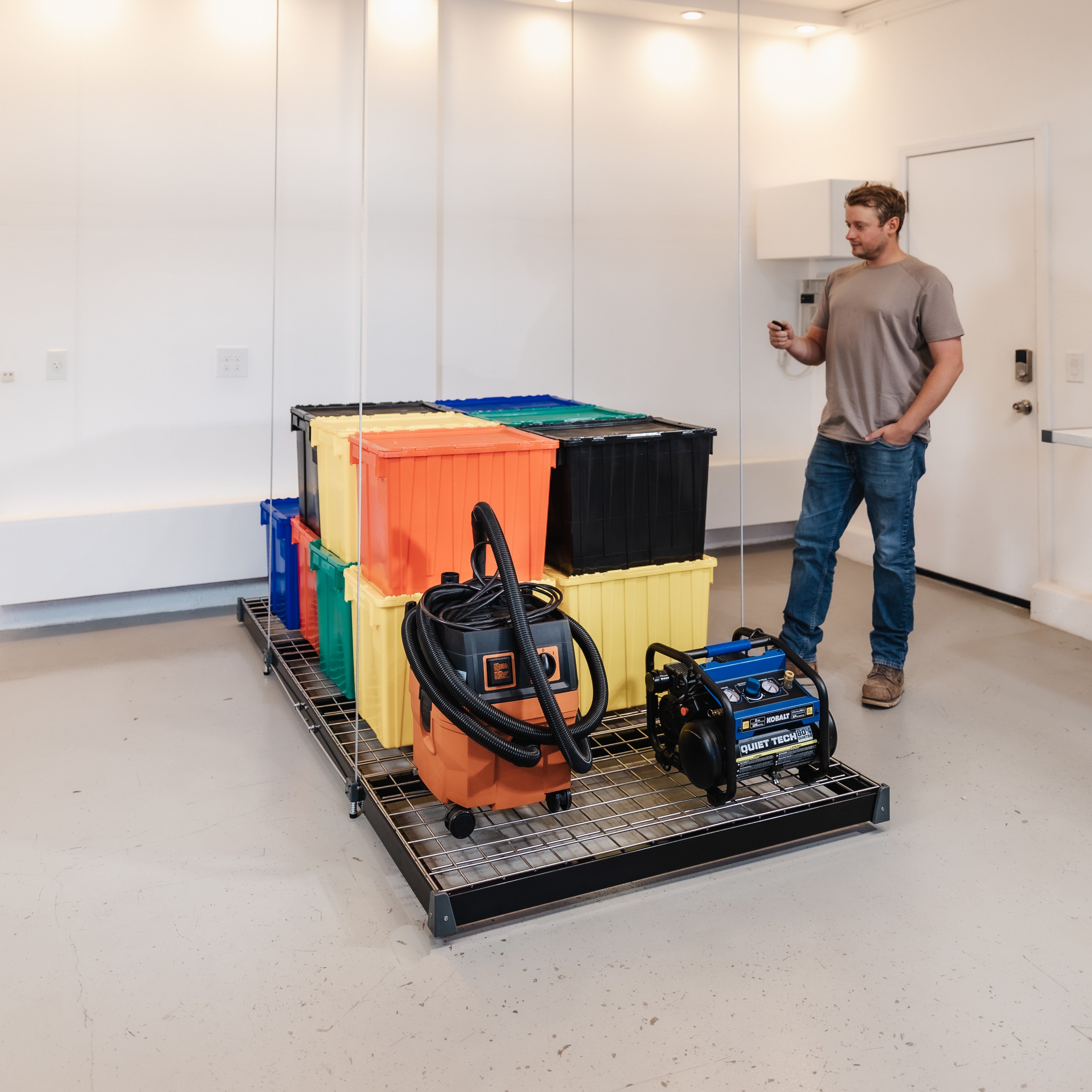 Motorized Garage Storage Platform – Auxx-Lift Store
