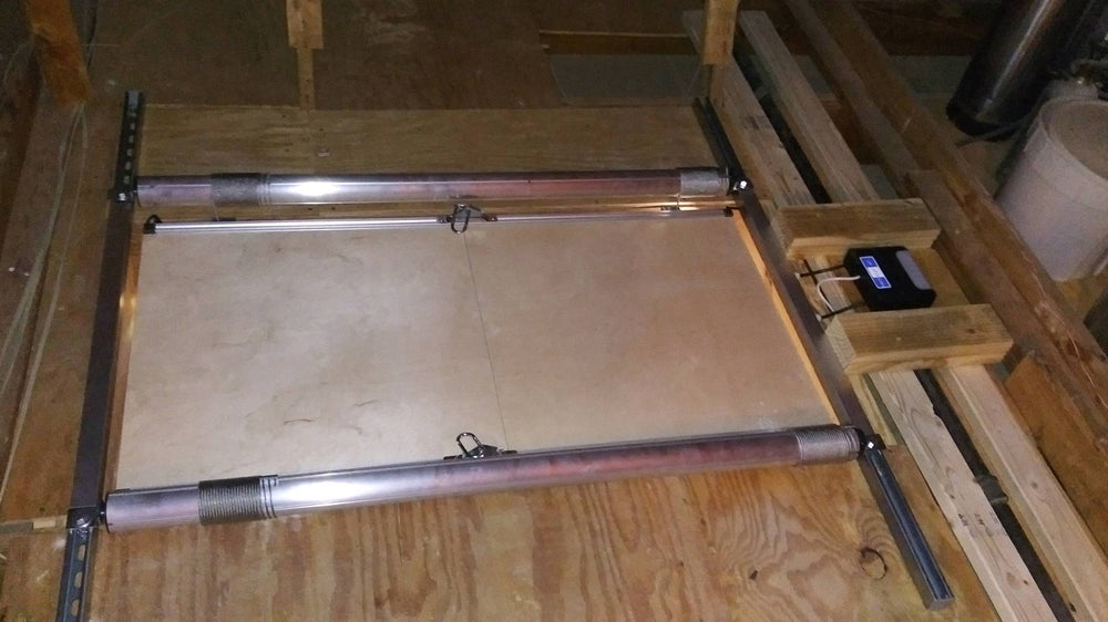 The Attic-Lift - Heavy Duty - (incl. seal for a flush ceiling)