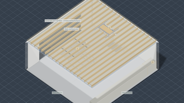Auxx Lift Builder 3D garage view